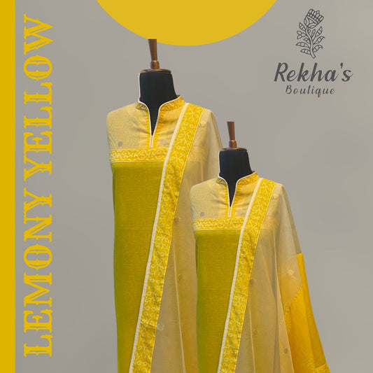 Yellow Printed
