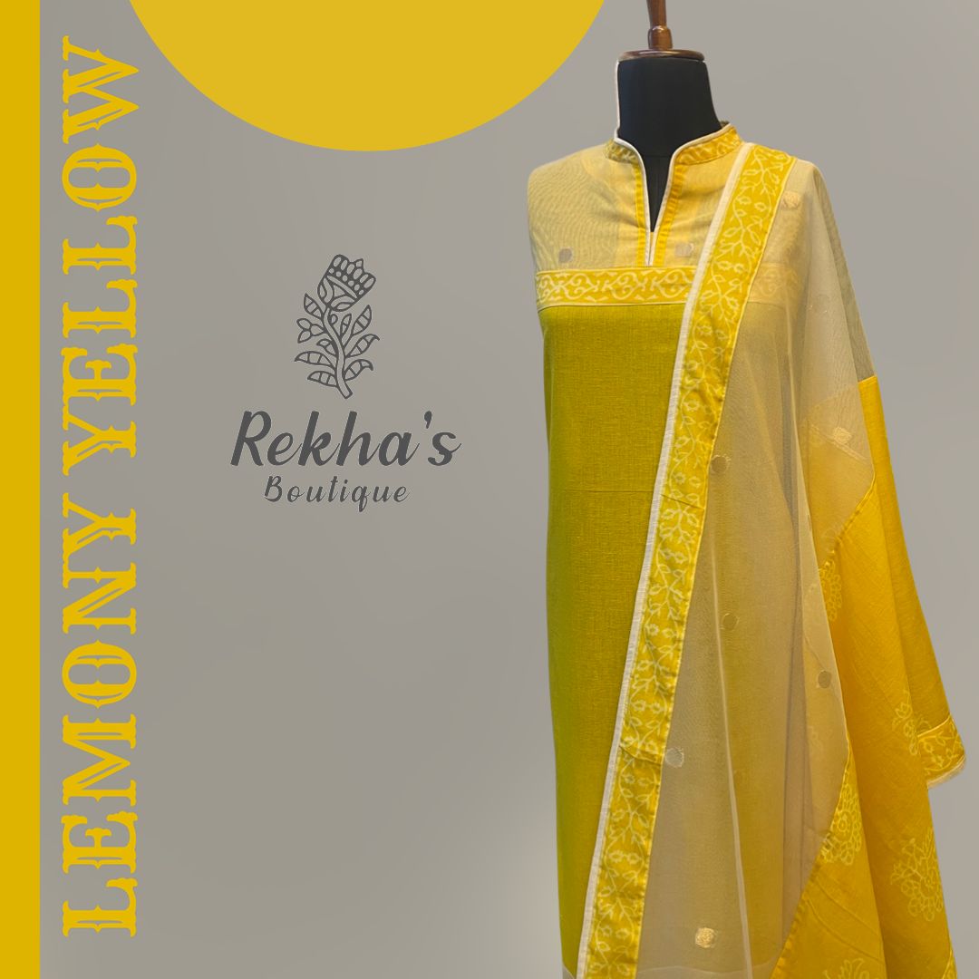 Yellow Printed