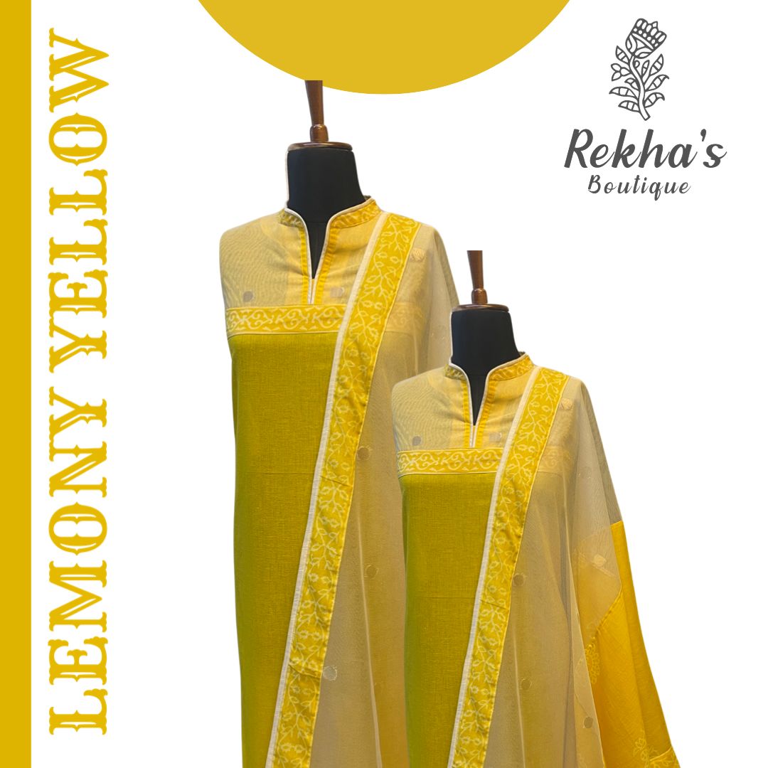 Yellow Printed
