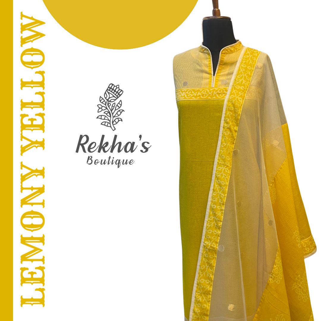 Yellow Printed