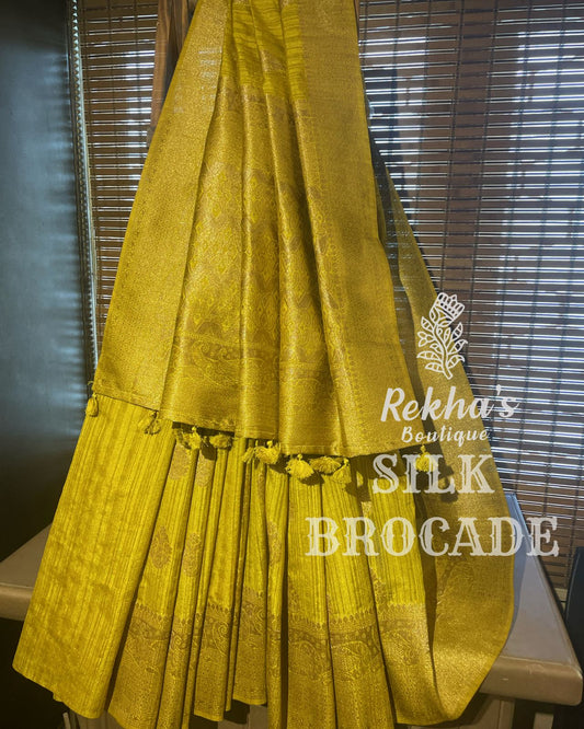 WOVEN BROCADE SAREE ⚜️
