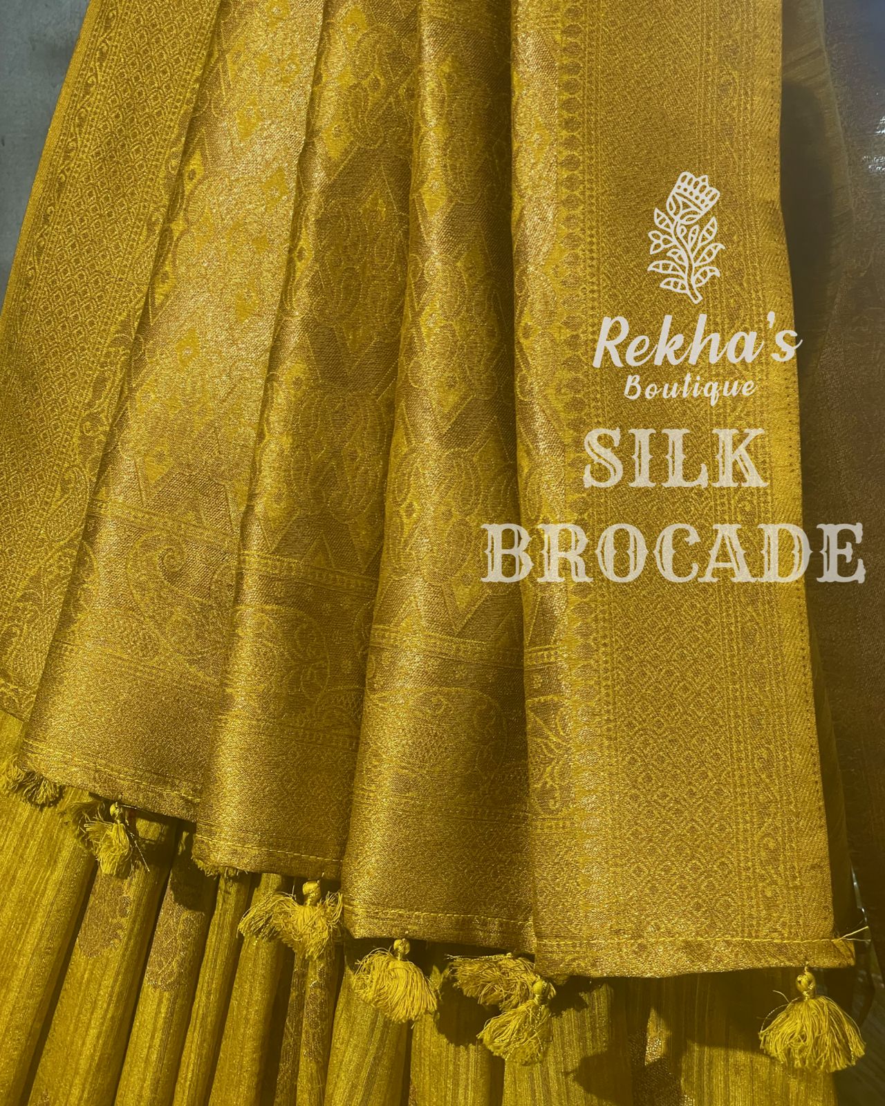 WOVEN BROCADE SAREE ⚜️