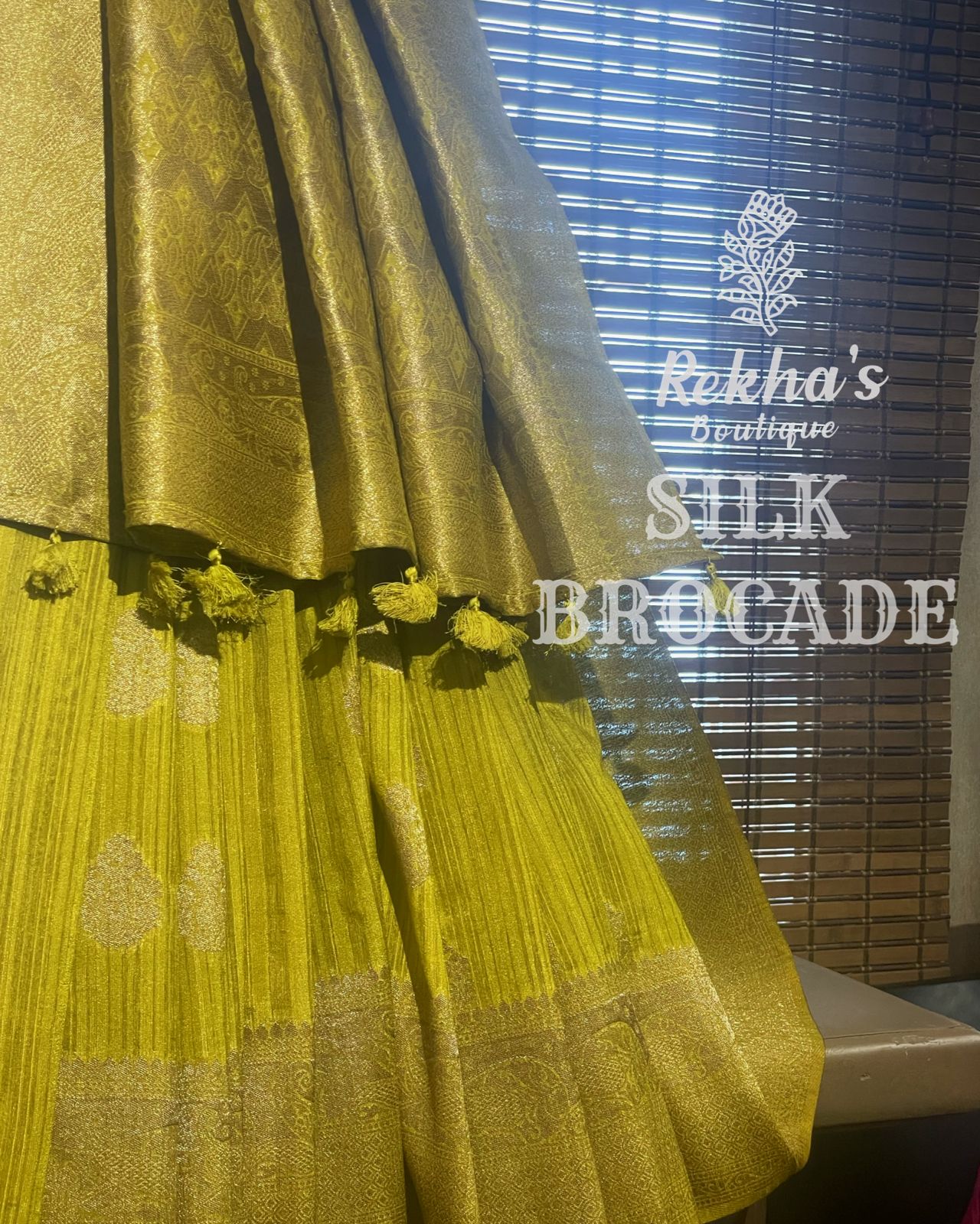 WOVEN BROCADE SAREE ⚜️