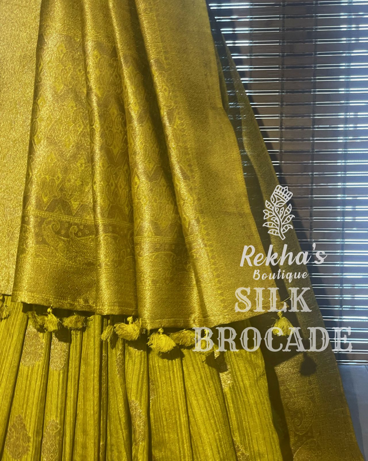 WOVEN BROCADE SAREE ⚜️