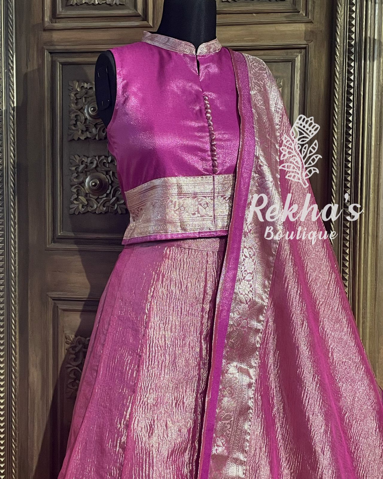 Pink crush Tissue Skirt