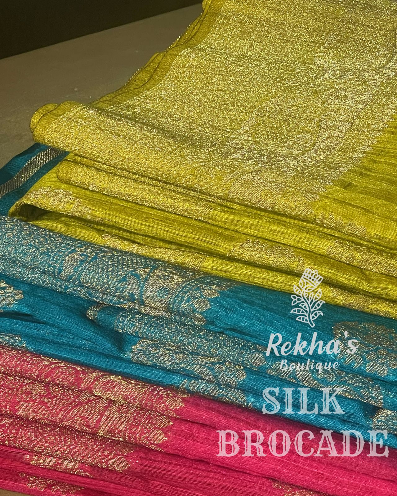 WOVEN BROCADE SAREE ⚜️