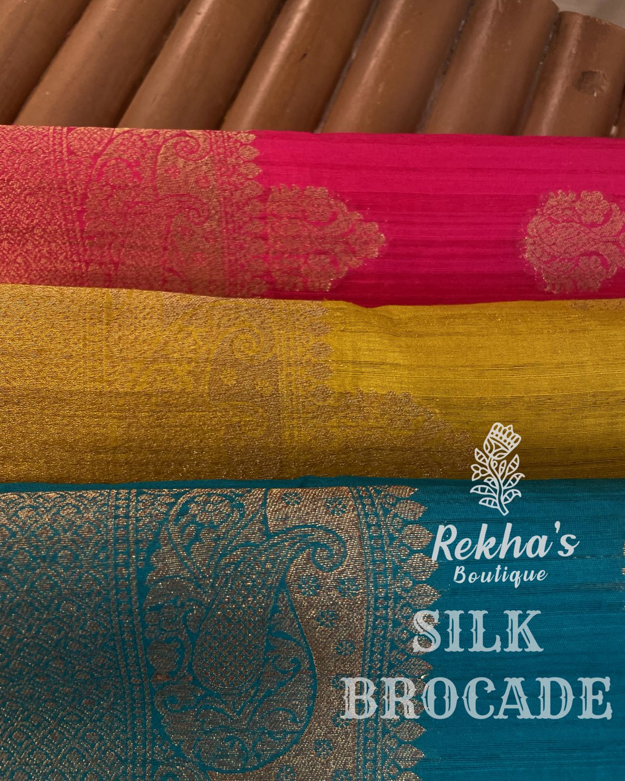 WOVEN BROCADE SAREE ⚜️